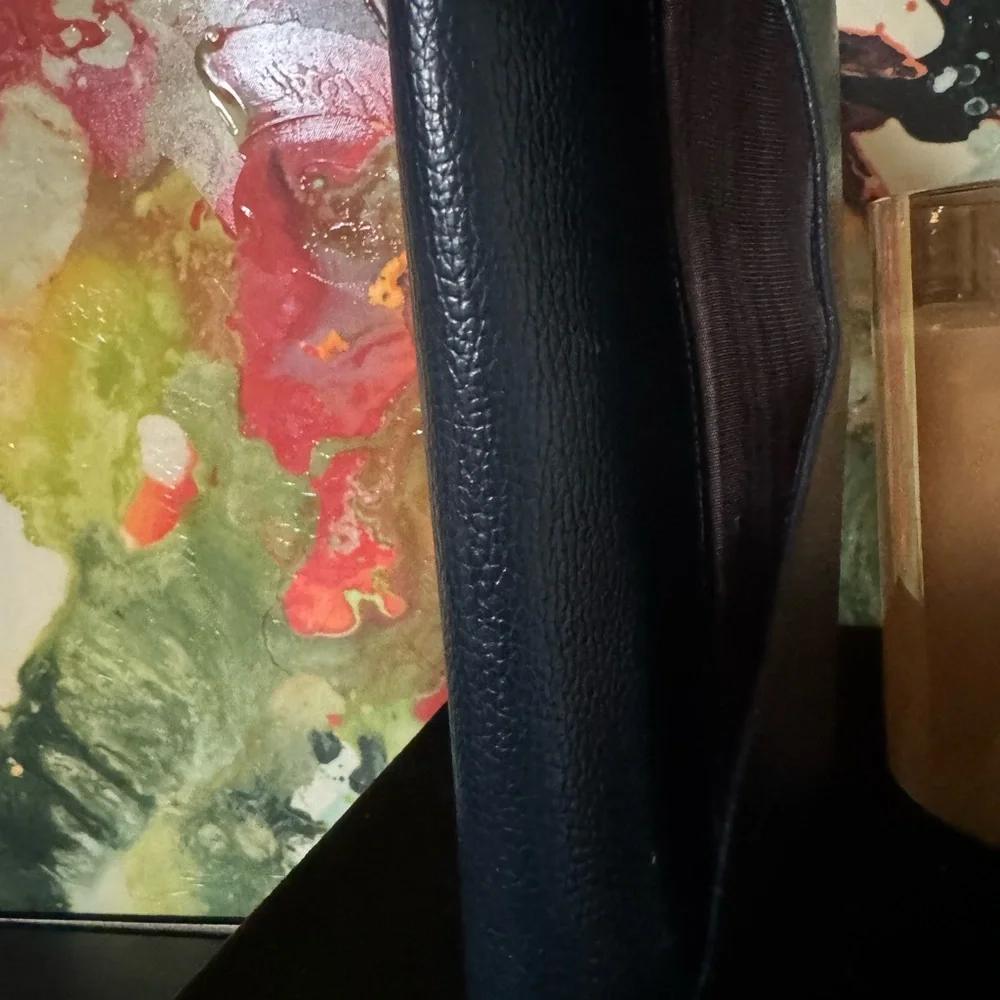 Coach Navy Blue Leather Wallet (Vintage) - Picture 5 of 15